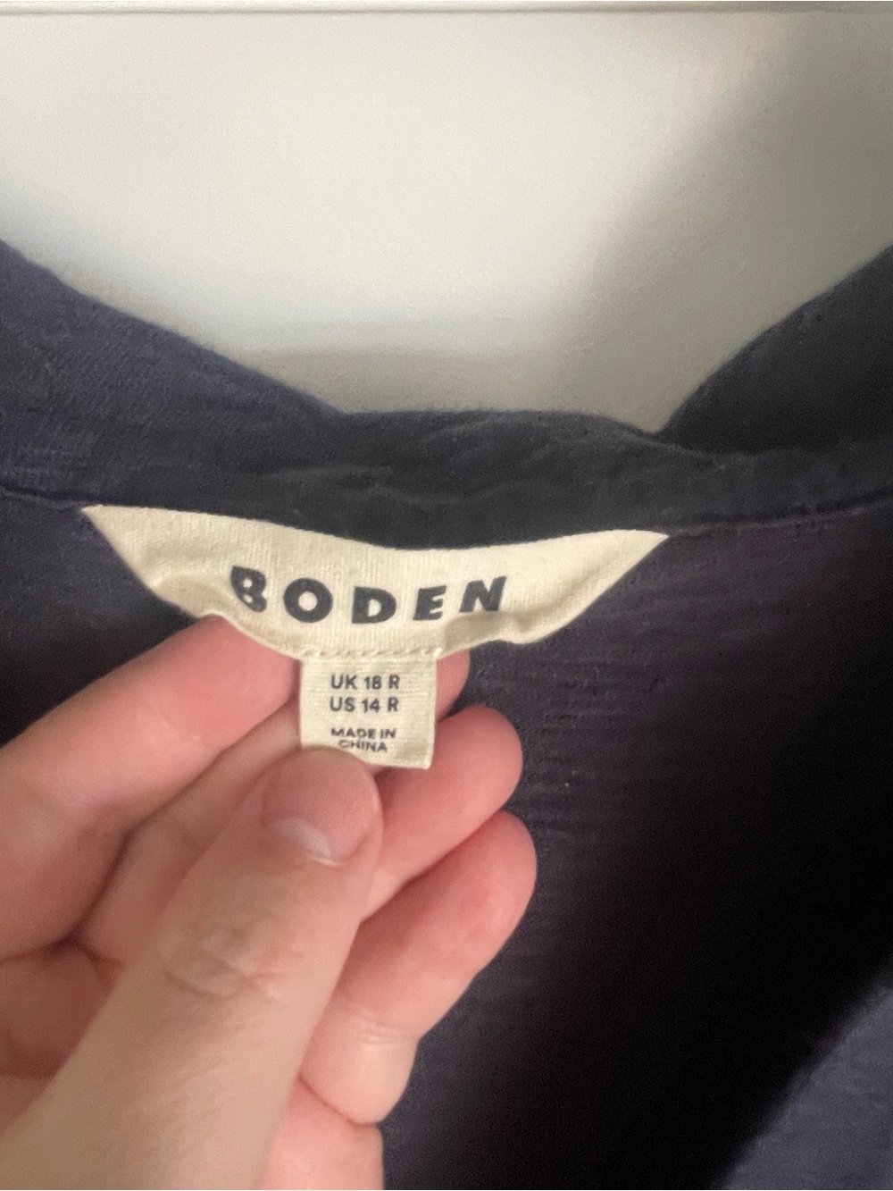 Boden Aria Collared Jersey Dress - Picture 2 of 5